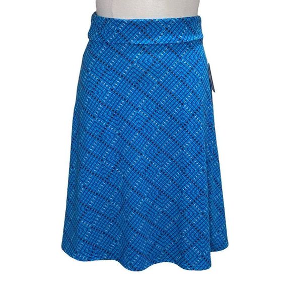 LuLaRoe Azure Skirt Size Small Turquoise - Picture 1 of 8